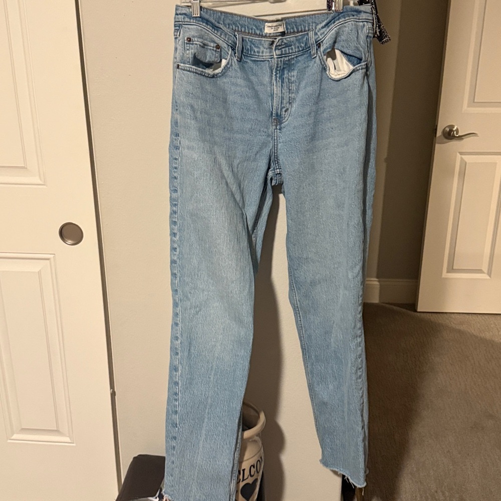 Abercrombie Jeans 90’s Curve love baggy - Picture 5 of 5